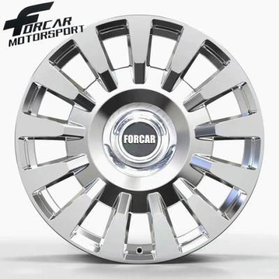 Forged Aluminium Car Wheel Rims Passenger Monoblock T6061 Customized Rim for Rolls Rayce Car