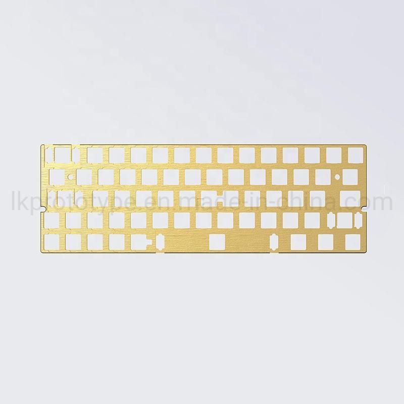 DIY Mechanical/Keyboard 61keys/Keyboard Case Aluminum CNC Machining Part Anodizing Service