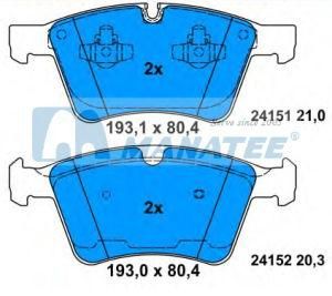 Front Disc Brake Pads for Mercedes Benz X164 W164 W251 (164 420 13 20)