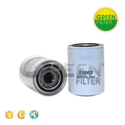 Spin-on Hydraulic Oil Filter for Truck Parts Bt26010 Bt260-10 51663 P556005 Hf7955 Hf6005