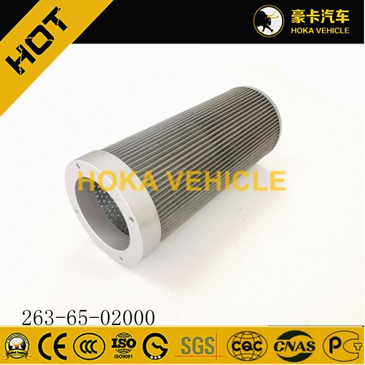 Original Sem Road Roller Spare Parts Hydraulic Oil Filter 263-65-02000 for Construction Machinery