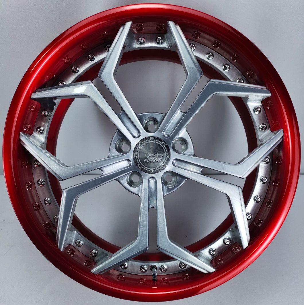 2 Piece Forged T6061 Alloy Rim Car Aluminum Wheels 2020