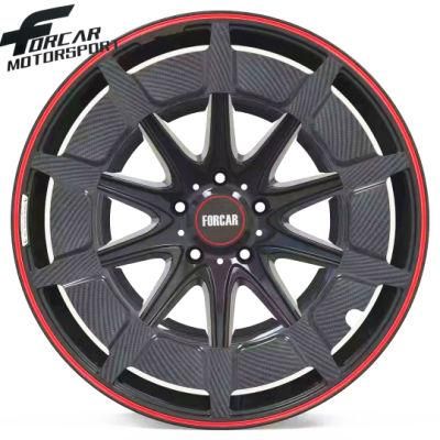 Carbon Fiber Alloy Wheel Rims Passenger Wheels for Sale