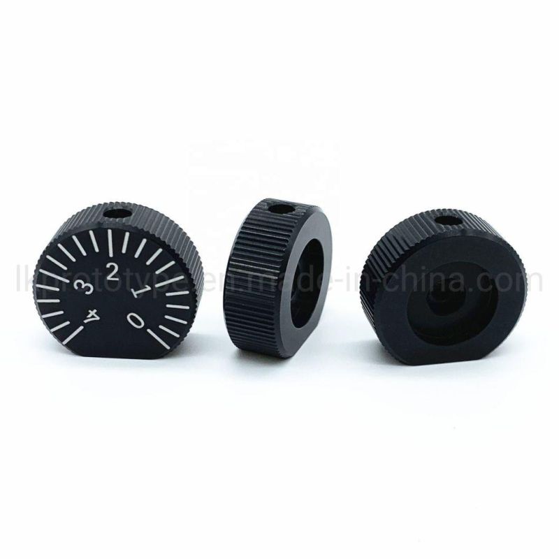 Customized Aluminum Anodized Black CNC Parts Machining Part