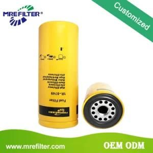 Auto Diesel Parts Fuel Filter OEM 1r-0749 for Caterpillar Excavators