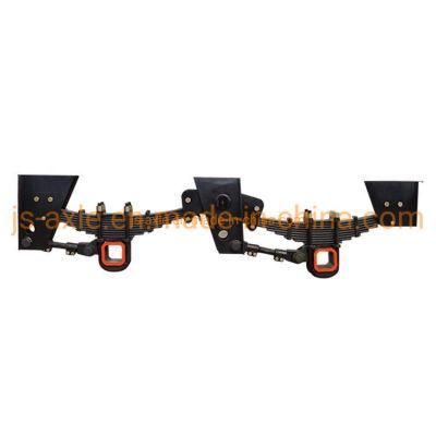 Manufacturer Mechanical German Tridem Leaf Springs Suspension for Trailer Truck