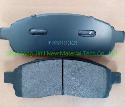 D1083 Semi-Metal Brake Pads for Car with Great Brake Performance