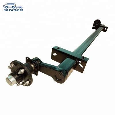 Trailer Drop Axles-60mm Round Tube Beam Size-45mm Round Stub Axlesize-1400kg Capacity-64mm Dh