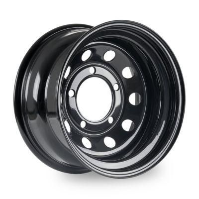Black Steel Wheels Modular Wheel 16X8&quot; 5X165