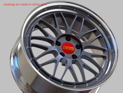 2 Piece Forged Car Wheels Aluminum Rims