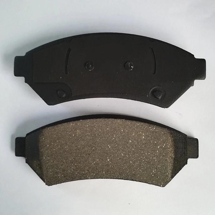 Mesh Backing Plate Semi-Metallic Truck Brake Pad Compatible with Scani 29059