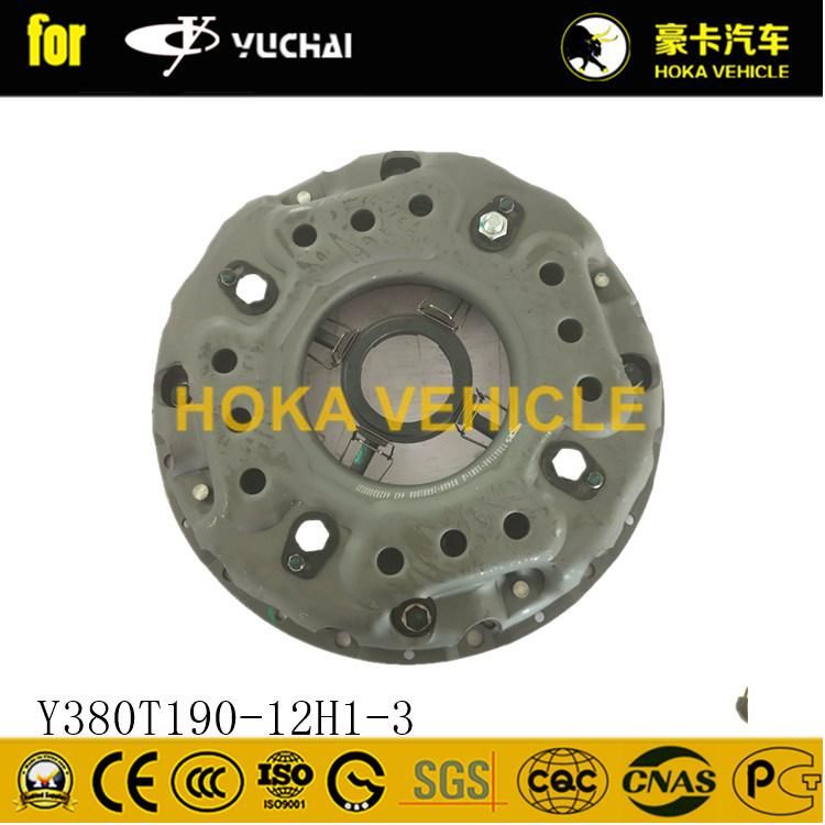 Original Yuchai Engine Spare Parts Clutch Pressure Plate Accessories Y380t190-12h1-3 for Heavy Duty Truck