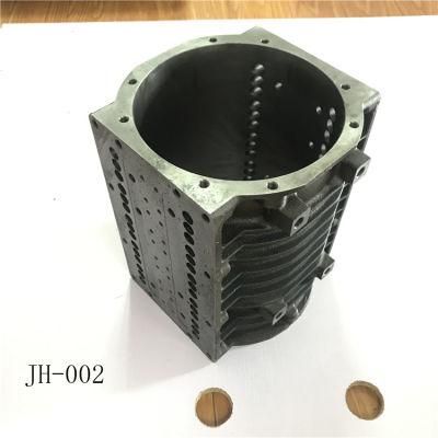 Original and Genuine Jin Heung Air Compressor Spare Parts Cylinder Block for Cement Tanker Trailer