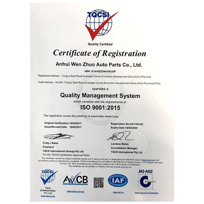 Car Mags Alloy Wheel Rim for BMW