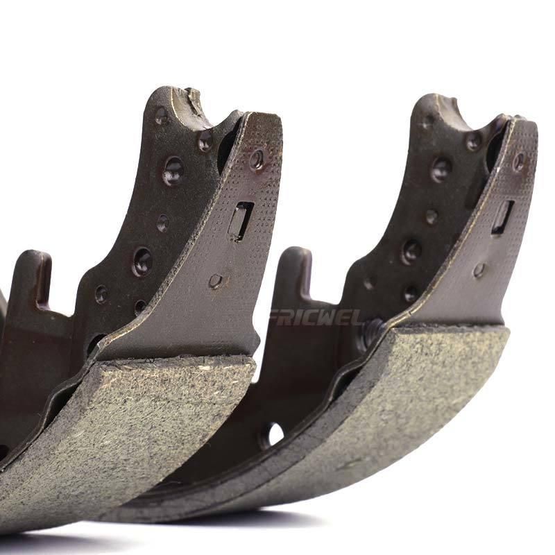 ODM Western Europe Brake Shoes Non-Asbestos Khaki Particle Shoe for All Kinds of Cars