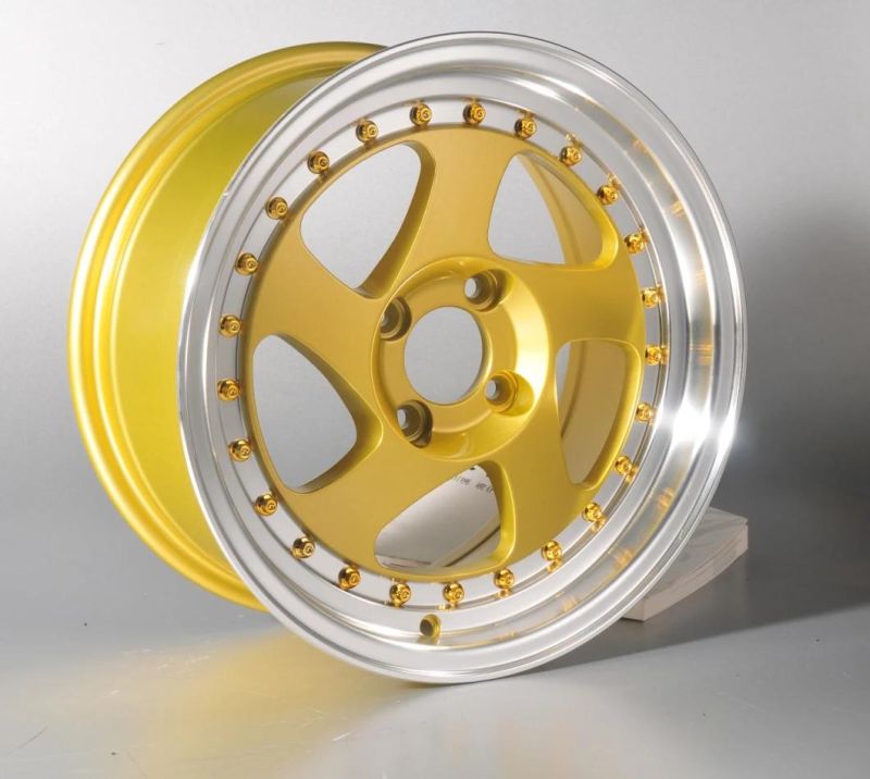 15inch Yellow Alloy Wheel Tuner