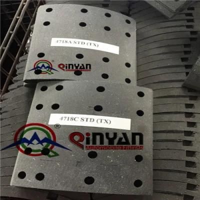 *Heavy Duty Truck Brake Lining Qy4718