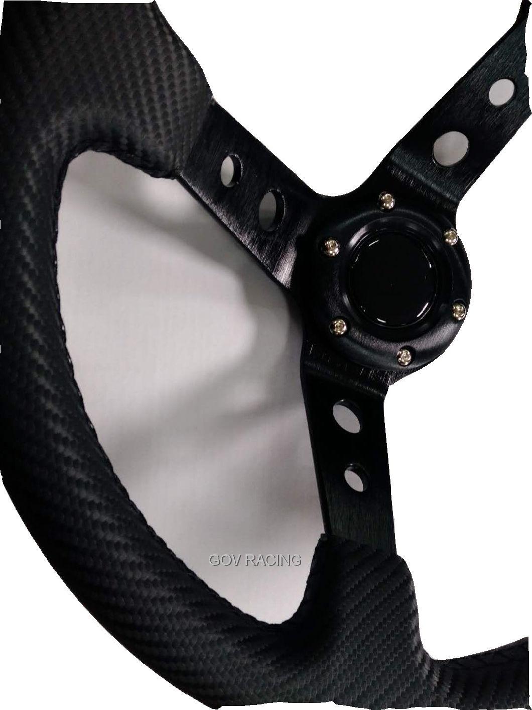 14inch Car Carbon Steering Wheel 350mm with Aluminum Alloy Car Parts