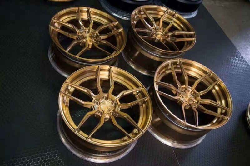 OEM 15/16/17/18/19/20 Inch 4X100/4X114.3/4X108/5X100/5X114.3/5X112/5X120 Polish Lip BBS Auto Racing Car Aluminum Alloy Wheel Rim