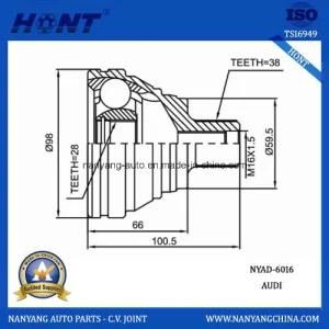 Drive Axle Shaft Part: C. V. Cage