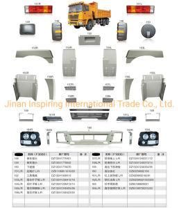 Heavy Accident Vehicle Parts Shacman F3000 Delong Cab Assembly and Cab Exterior Trim