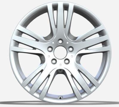 19X7.5/8.5 Inch 5X112 PCD 47/52 Et China Professional Forged Alumilum Alloy Wheel Rims Silver Color Finish for Passenger Car Wheels Car Rims