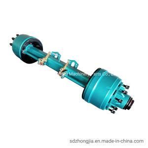 Inboard Axle Fuwa Type Axle Trailer Part Used Axle Rear Axle for Semi Trailer Truck Part and Auto Spare Parts