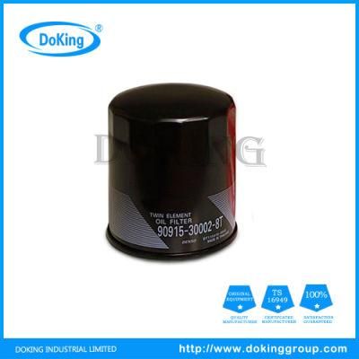 High Performance Auto Parts Oil Filter 90915-30002-8t for Toyota