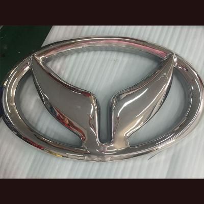 3D Thermoforming Film Coating Electroplated Car Logo Sign