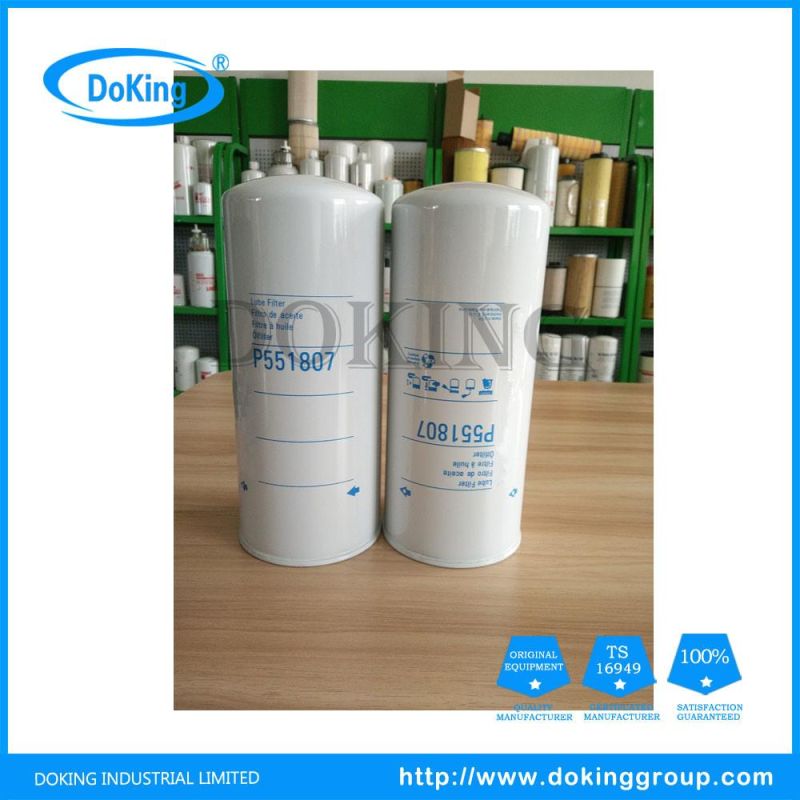 Mechanical Parts Hydraulic Oil Filter P551807