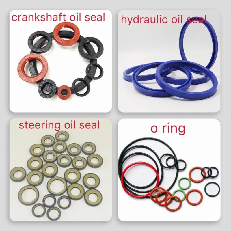 High Pressure Double Lips Tc Type NBR Rubber Oil Seals for Machinery