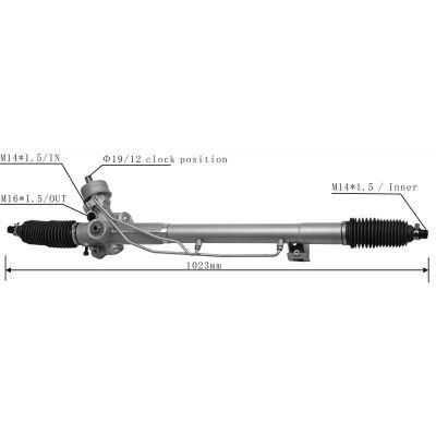 Steering Rack Power Steering Box for Audi VW OEM 8d1422066m 8d1422052b 8d1-422-066 3b1422 052L