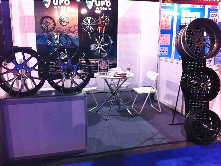 Aftermarket alloy wheels with different colors UFO-LG37