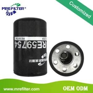 Good Price Top Quality Truck Spare Parts Auto Oil Filter for John Deere Engine Re59754
