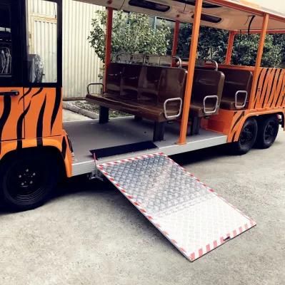 Manual Wheelchair Ramp for City Bus with Capacity 350kg to Help Wheelchair Occupant to Get on Bus