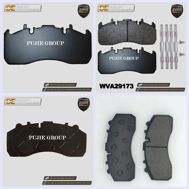 Quality Semi Metallic&Ceramic Car Brake Pad D1222/04465-06070/04465-33440 for Toyota