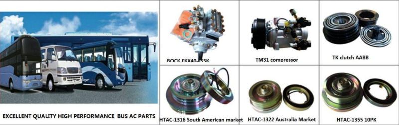 European Market Bock Compressor AC Clutch 153mm La 16.028, H13001567L