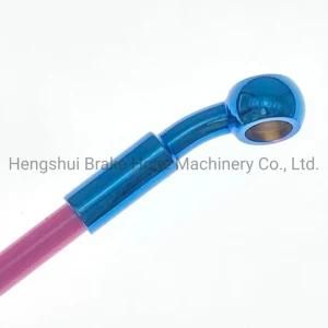 Factory Provide High Quality Motorcycle or Car Parts Brake Line Rouber Hose with Stainless Steel Fitting