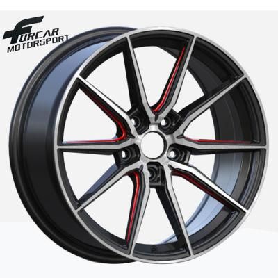 Aftermarket 17 Inch Car Rims Alloy Wheel PCD 100/114.3