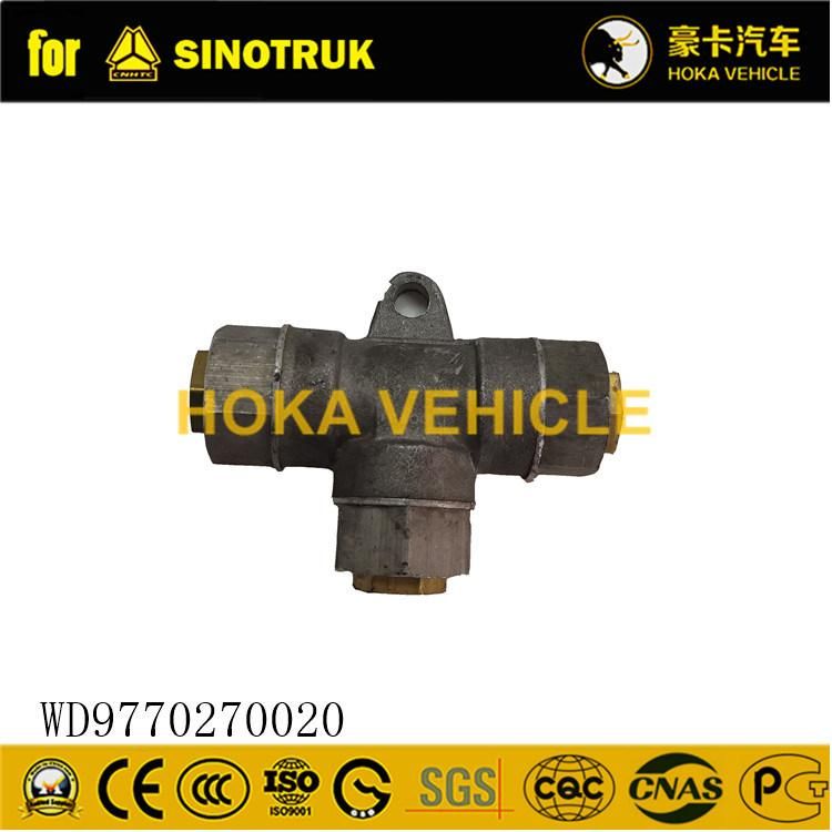 Original Sinotruk HOWO Truck Air Control Globe Valve Wg9770270020 for All Sinotruk Heavy Truck