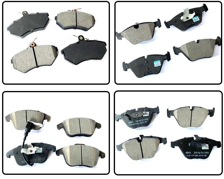 High Performance Durable Ceramic Brake Pad (PJCBP016)