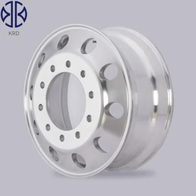 Aluminum Alloy 8.25 9.00 9.75 13.00 14.00X22.5 Polished Forged High Quality Low Price Truck Bus Trailer Dump Wheel Rim