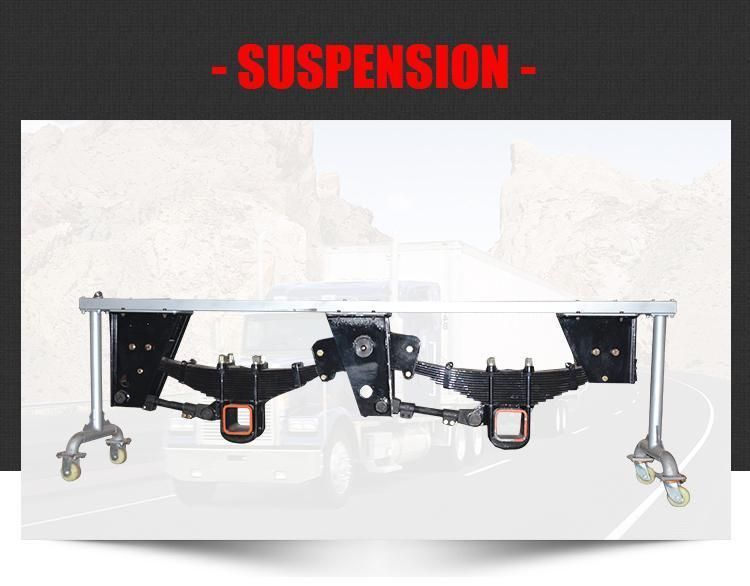 Cheap Price Axlestype Trailer Mechanical Suspension Auto Parts Spare Parts