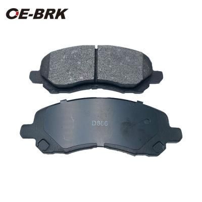 China Brake Factory OEM Car Parts Auto Parts Front Alex Ceramic and Semi-Metallic Disc Brake Pads
