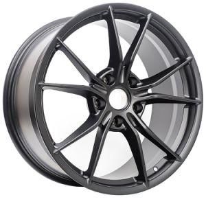 Black and Grey 718 Racing Car Forged Rim Alloy Wheels 20&quot; 5X130