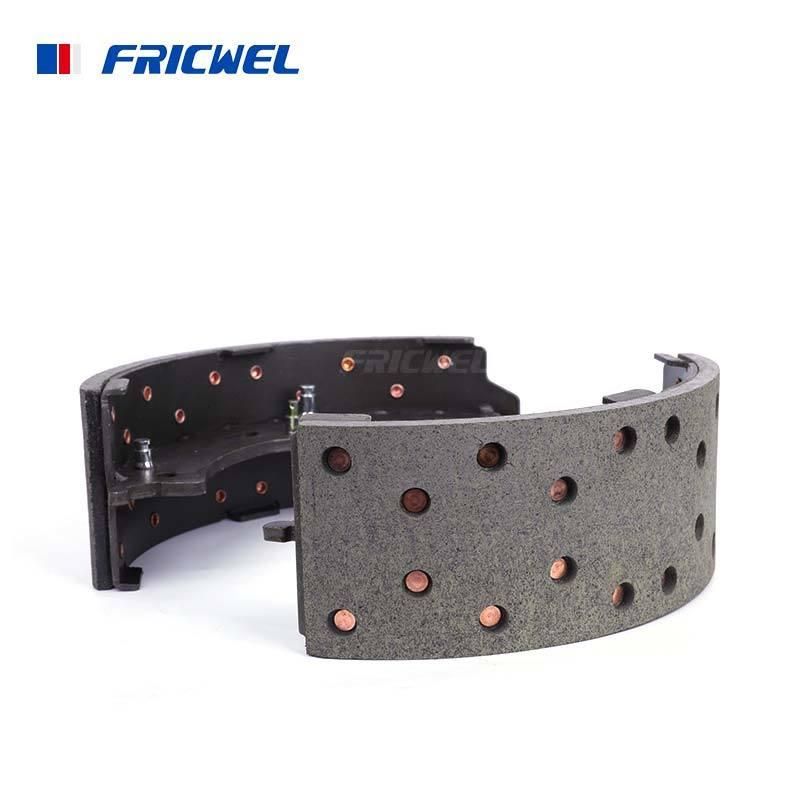 Hot Sale Rear Nao Formula Green Particle Non-Asbestos Brake Lining with ISO9001 for Forklift