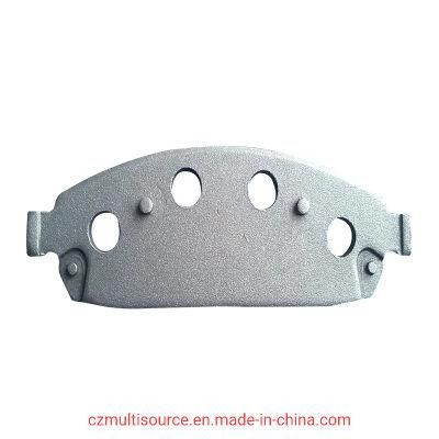 Bus Steel Disc Stamping Brake Parts / Auto Brake Pad Backing Plate