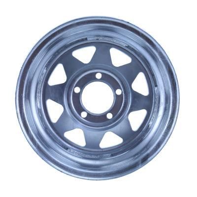 14&prime; Galvanised Boat Trailer New Wheel&amp; 2ND Hand Tyre Suite Ht Hq Ford &6 Stud
