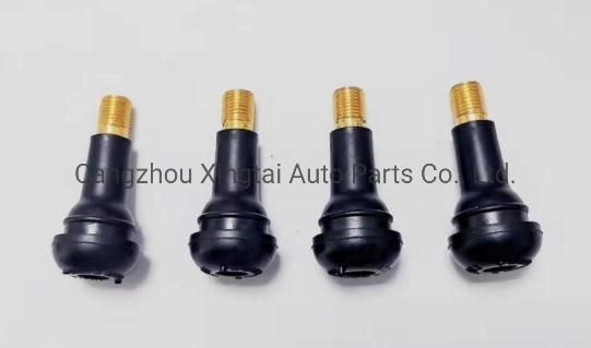 Wheels Tires Parts Short Black Rubber Tyre Tubeless Snap-in Valves