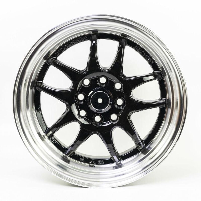 Mirror Surface 15 Inch Aluminium Alloy Car Wheel Rim Aftermarket Wheel for Multiple Models